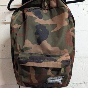 Herschel Supply Co Backpack Camouflage Camo Green